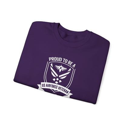 Proud to Be a US Airforce Veteran Sweatshirt