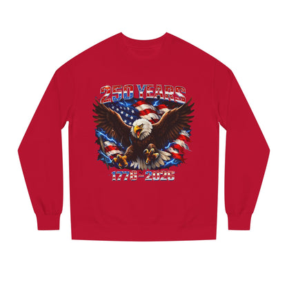 250 Years 1776–2026 Eagle Flag Sweatshirt