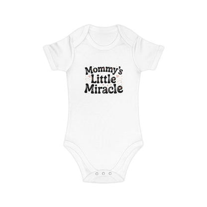 Mommy’s Little Miracle Baby Bodysuit – Newborn Infant Onesie
