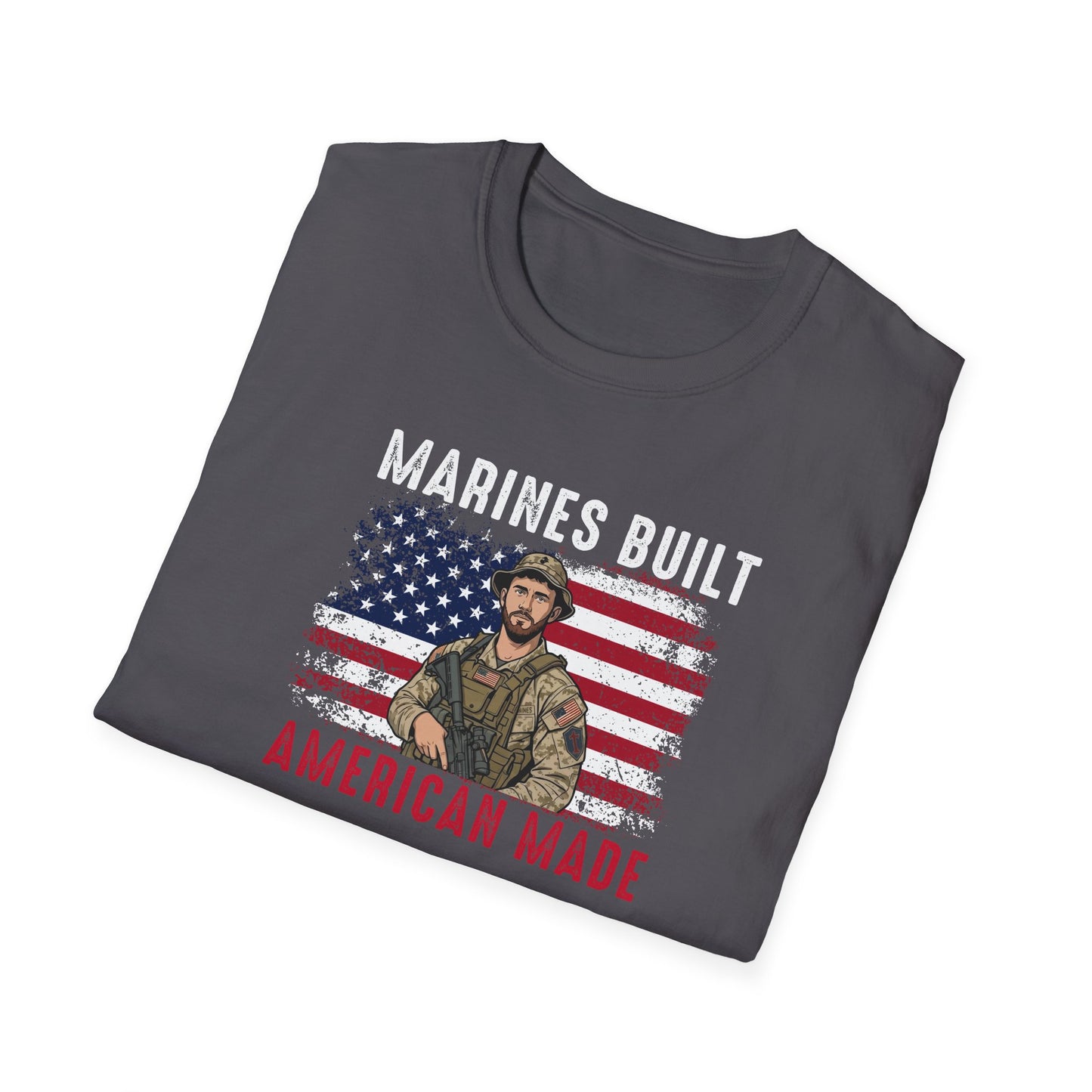 Marines Built American Made T‑Shirt