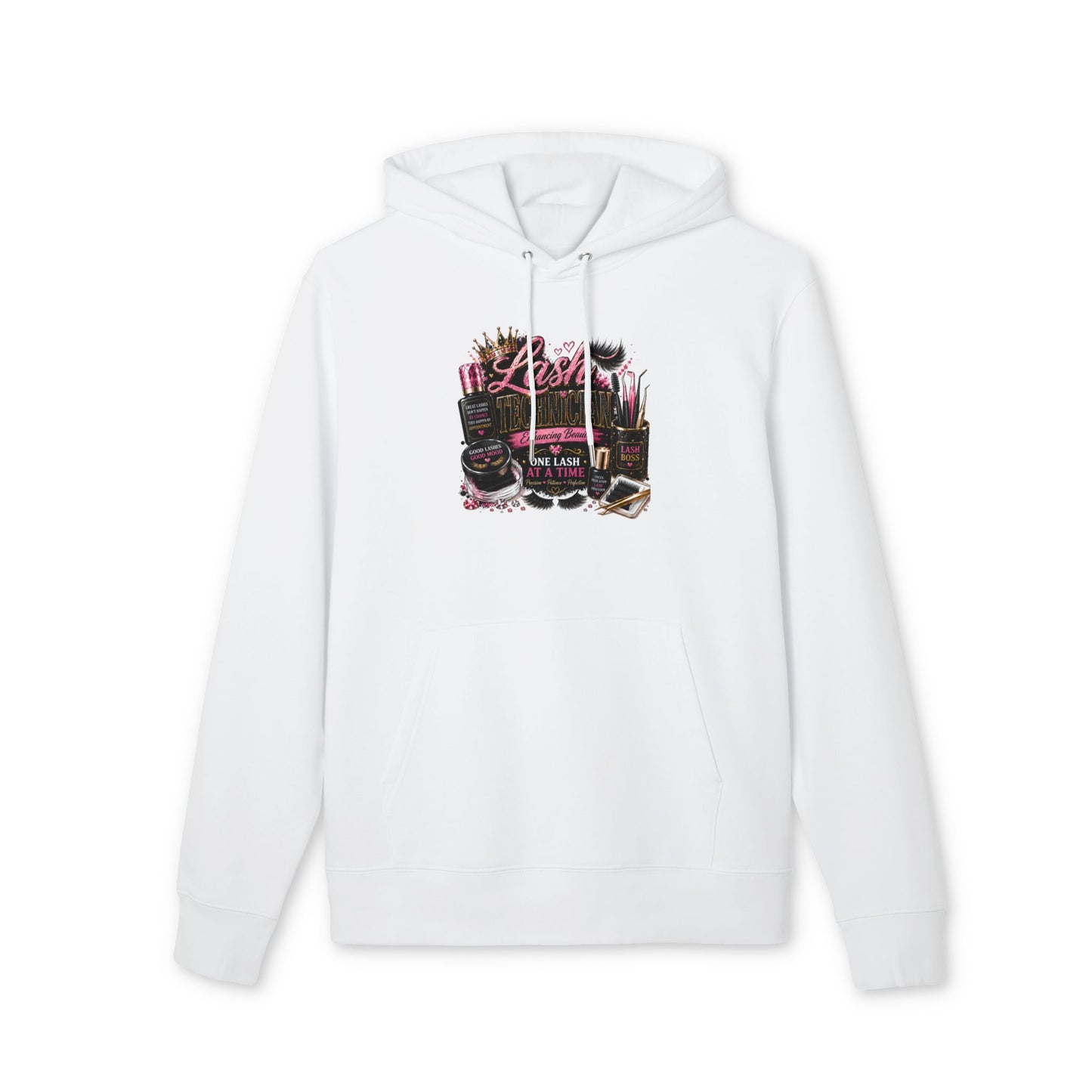 Lash Artist Hoodie — 'One Lash at a Time' Beauty Crewneck