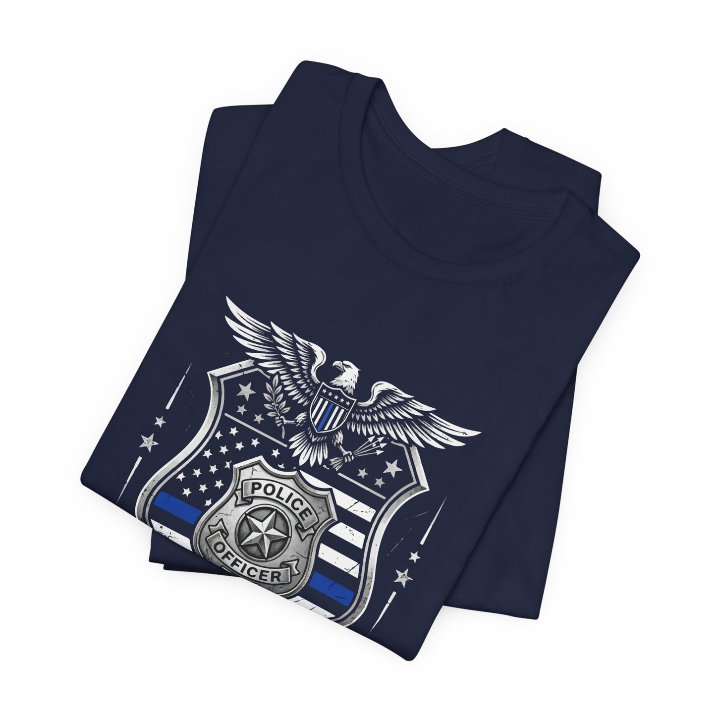 Police 'Brave Enough to Serve' T-Shirt