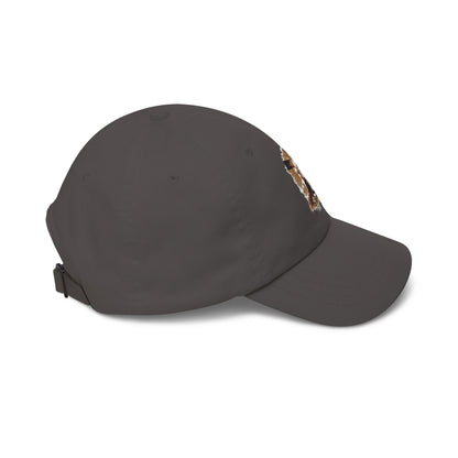 Dad Cap — Grunge Cross 'Never Forget' Embroidered Baseball Hat
