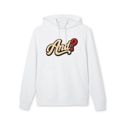 And? Hoodie — Retro Script Graphic Pullover