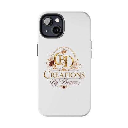 BD Creations By Donece Elegant Logo Tough Phone Case — Protective iPhone Cover
