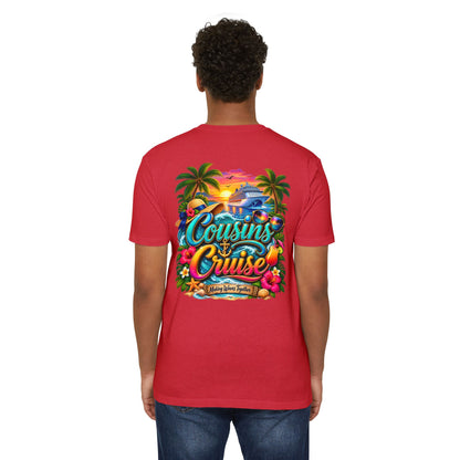 Cousins Cruise T‑Shirt — Tropical Family Vacation Tee