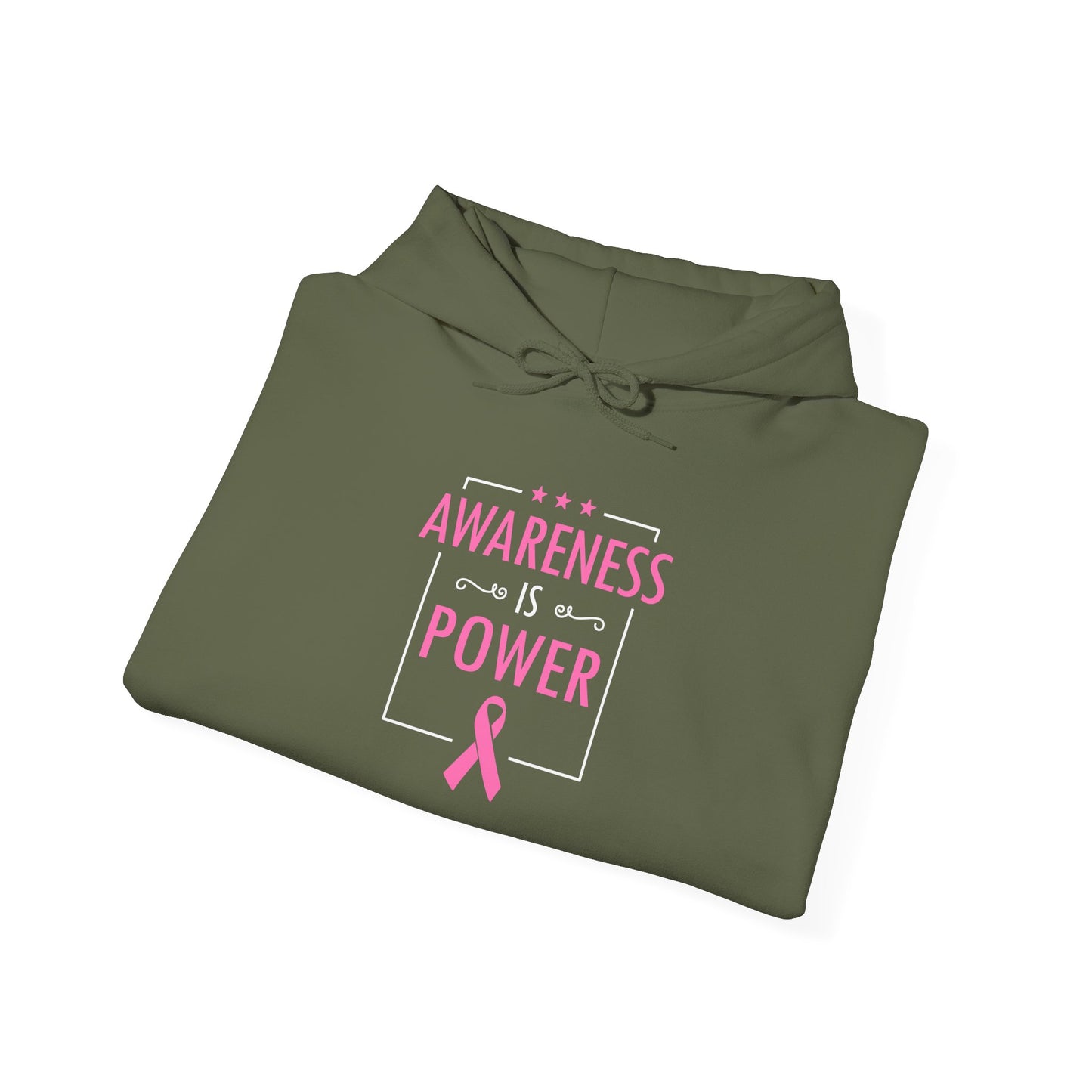 Awareness Is Power Breast Cancer Awareness Hoodie
