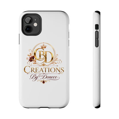 BD Creations By Donece Elegant Logo Tough Phone Case — Protective iPhone Cover