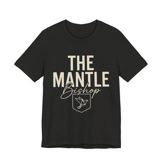 The Mantle Bishop T‑Shirt — Vintage Shield Dove Christian Tee