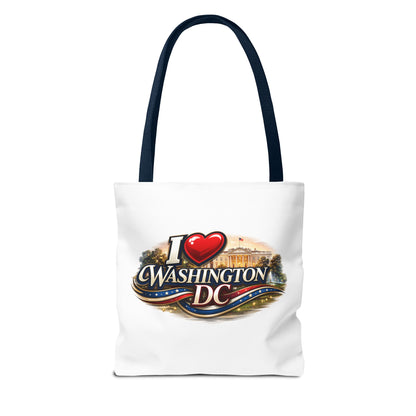I  Washington DC Tote Bag — Souvenir City Landmark Shopper