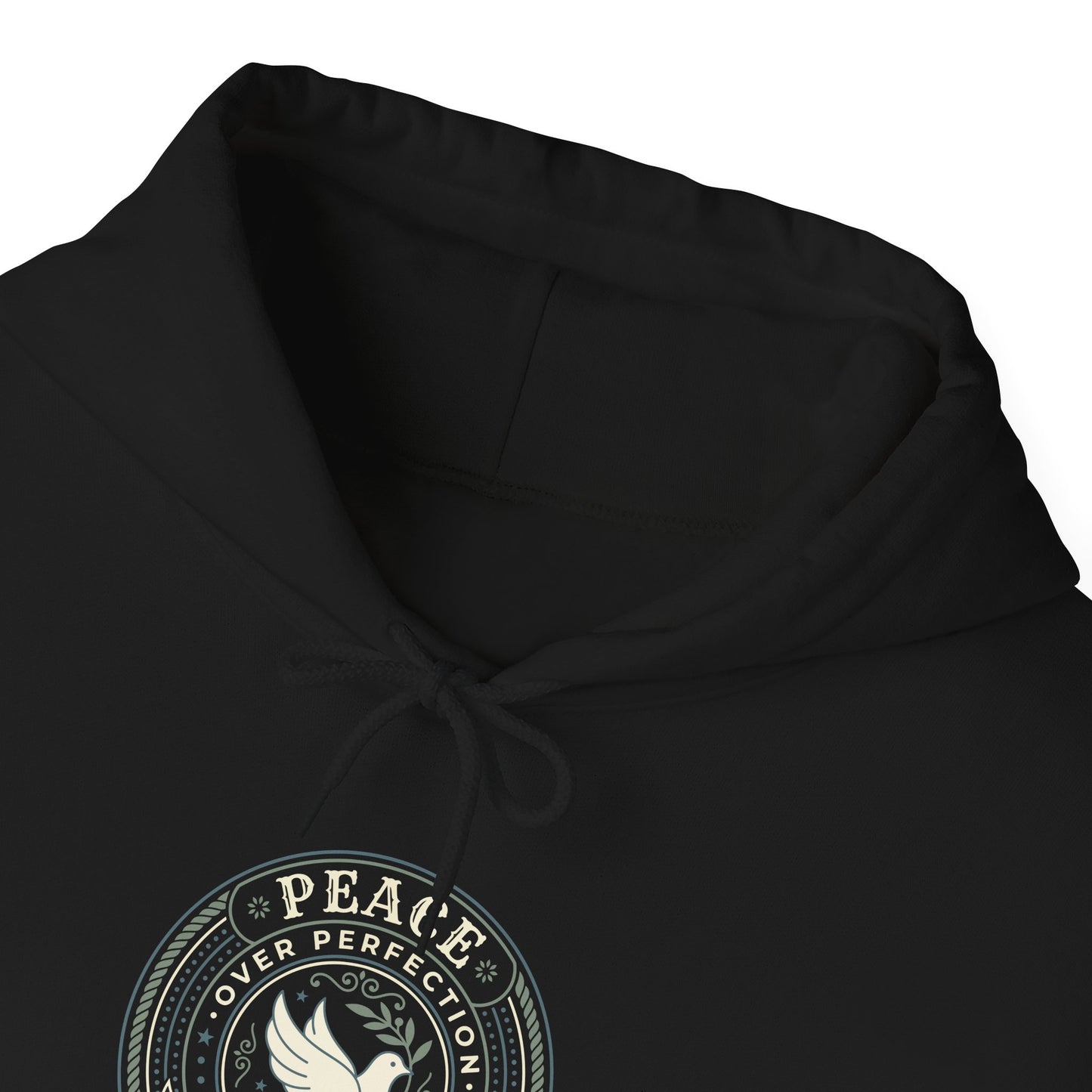 Peace Over Perfection - Proverbs 17:1 Hoodie