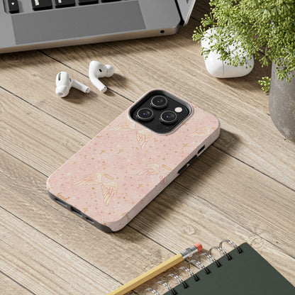 Faith & Grace Angels Phone Case | Christian floral iPhone Case