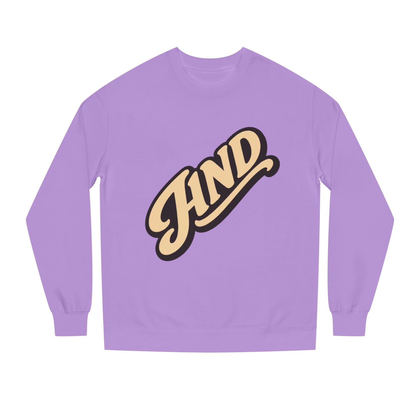 Kind Script Sweatshirt — Retro 'KIND' Graphic Crewneck