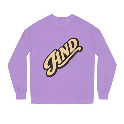 Kind Script Sweatshirt — Retro 'KIND' Graphic Crewneck