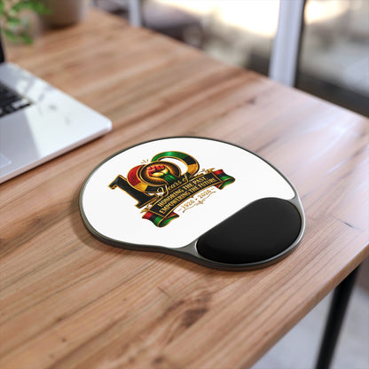 100 Years Commemoration Mouse Pad with Wrist Rest — "Honoring the Past, Empowering the Future" (1926–2026)