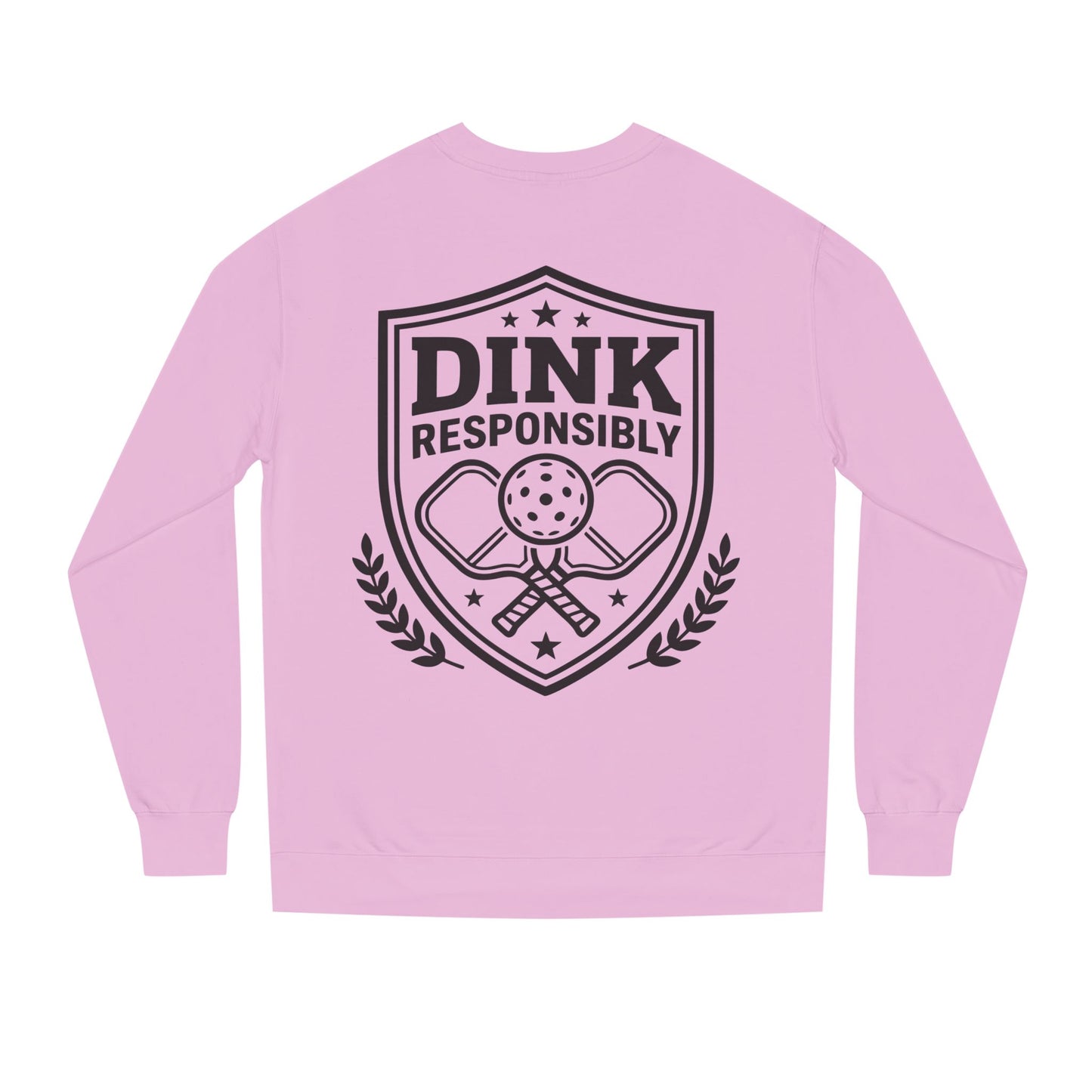 Pickleball Sweatshirt — “Dink Responsibly” Crewneck