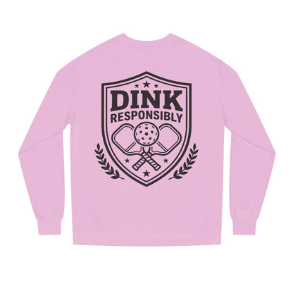 Pickleball Sweatshirt — “Dink Responsibly” Crewneck