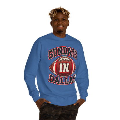 Sundays in Dallas Football Sweatshirt