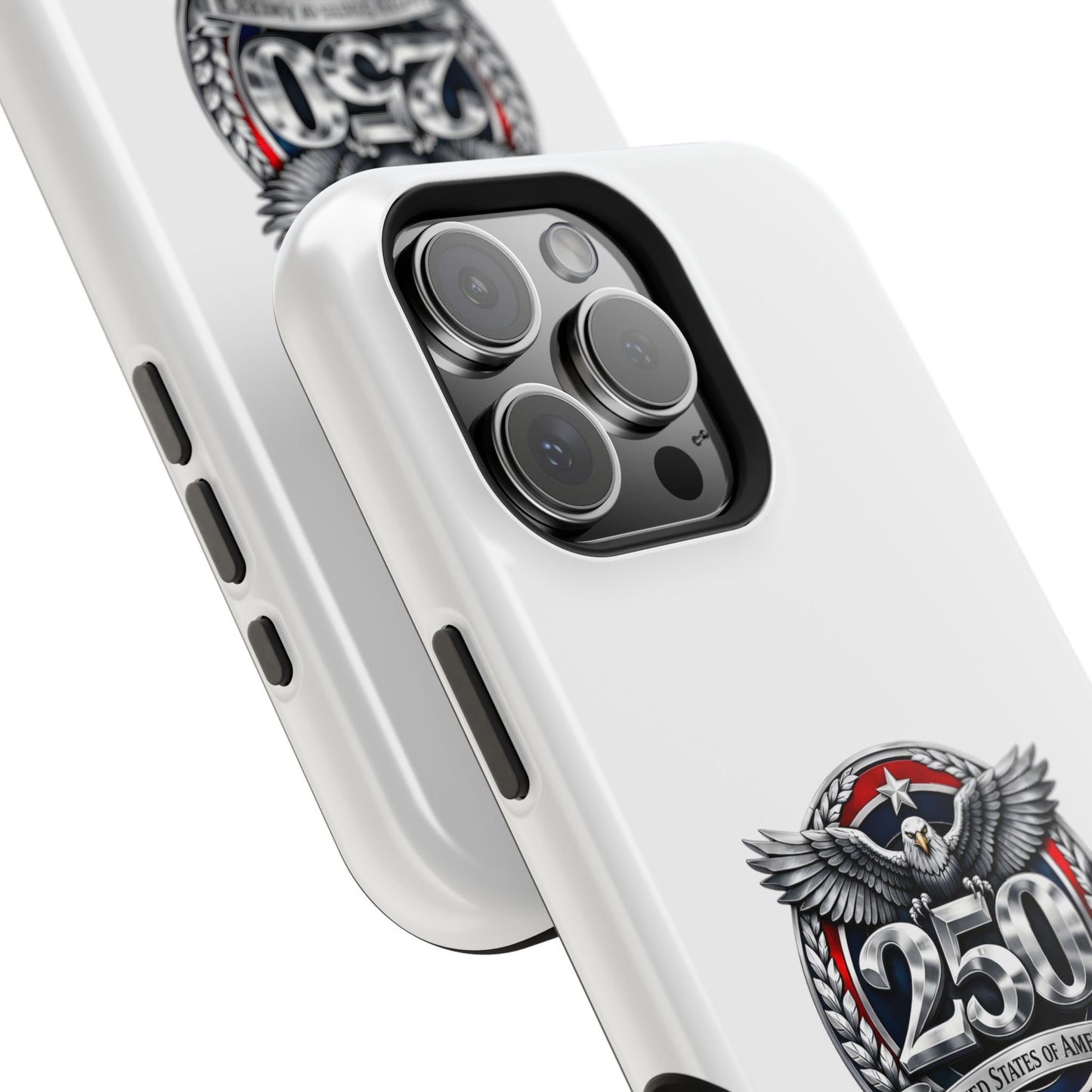 iPhone Magnetic Impact Case — 250th Anniversary Eagle Badge Design
