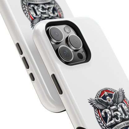 iPhone Magnetic Impact Case — 250th Anniversary Eagle Badge Design