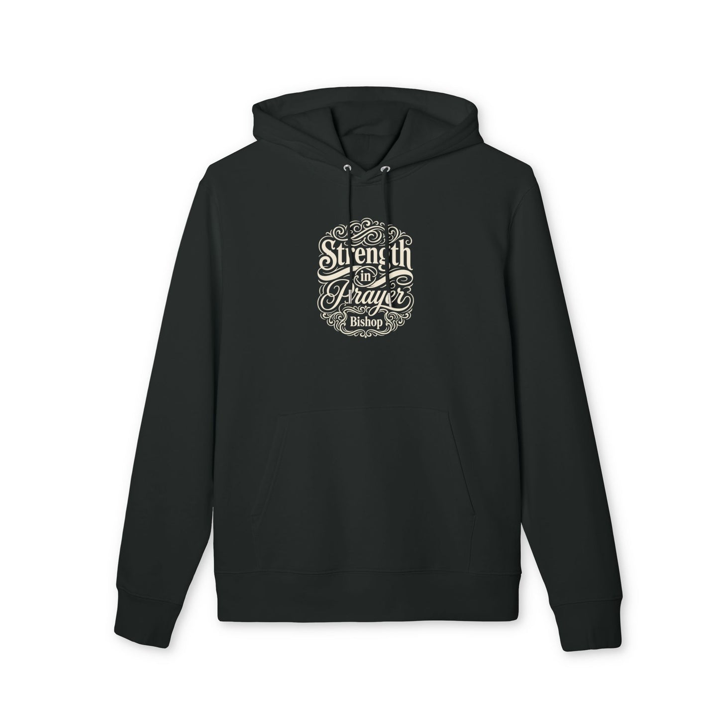 Strength in Prayer Hoodie — Christian Faith Graphic Hoodie