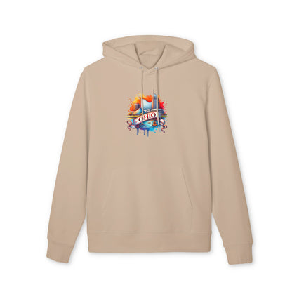 Ohio Skyline Hoodie — Colorful State Pride Pullover