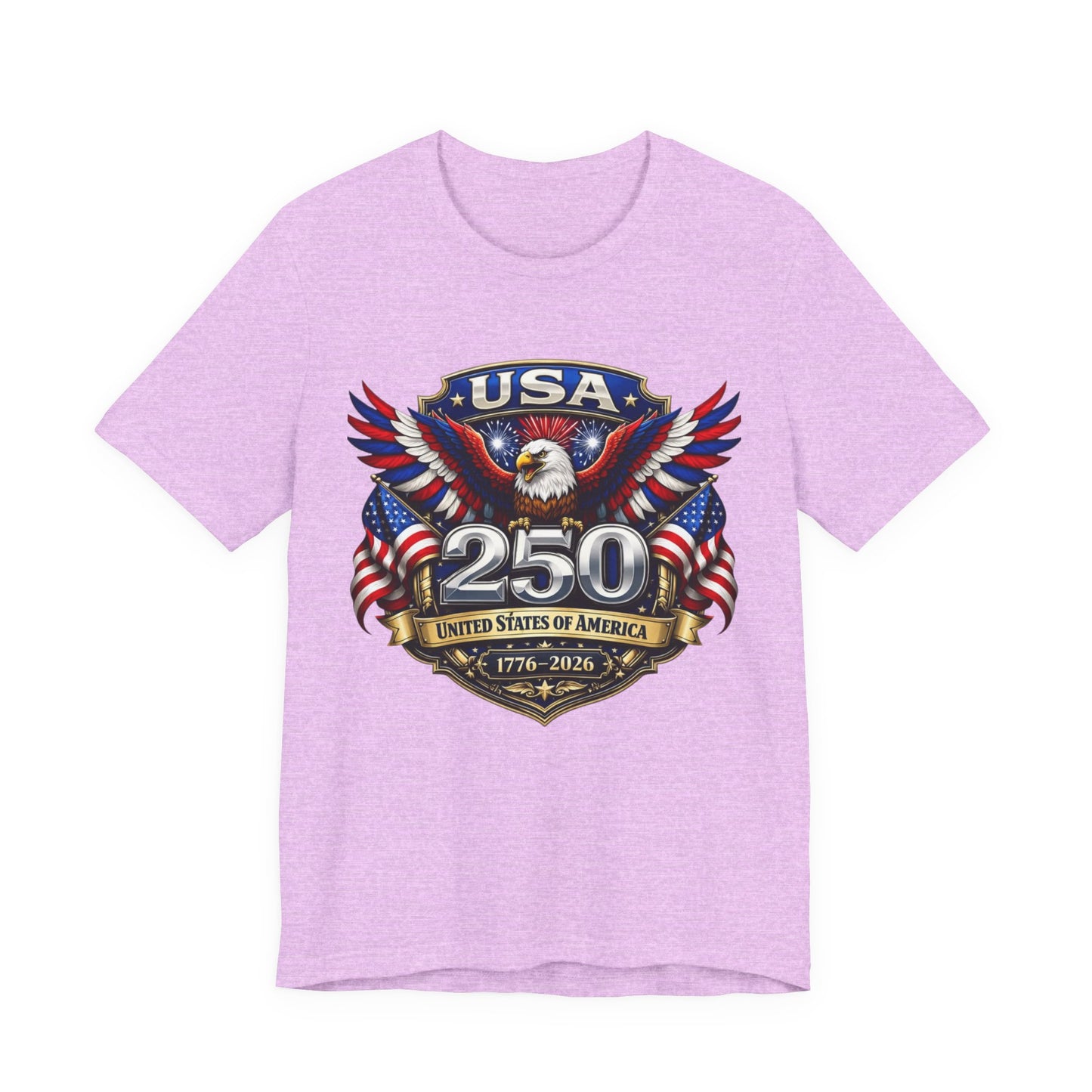 USA 250th Eagle T-Shirt — 1776–2026 Patriotic American Independence Tee