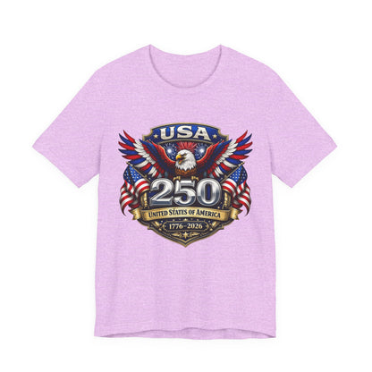 USA 250th Eagle T-Shirt — 1776–2026 Patriotic American Independence Tee