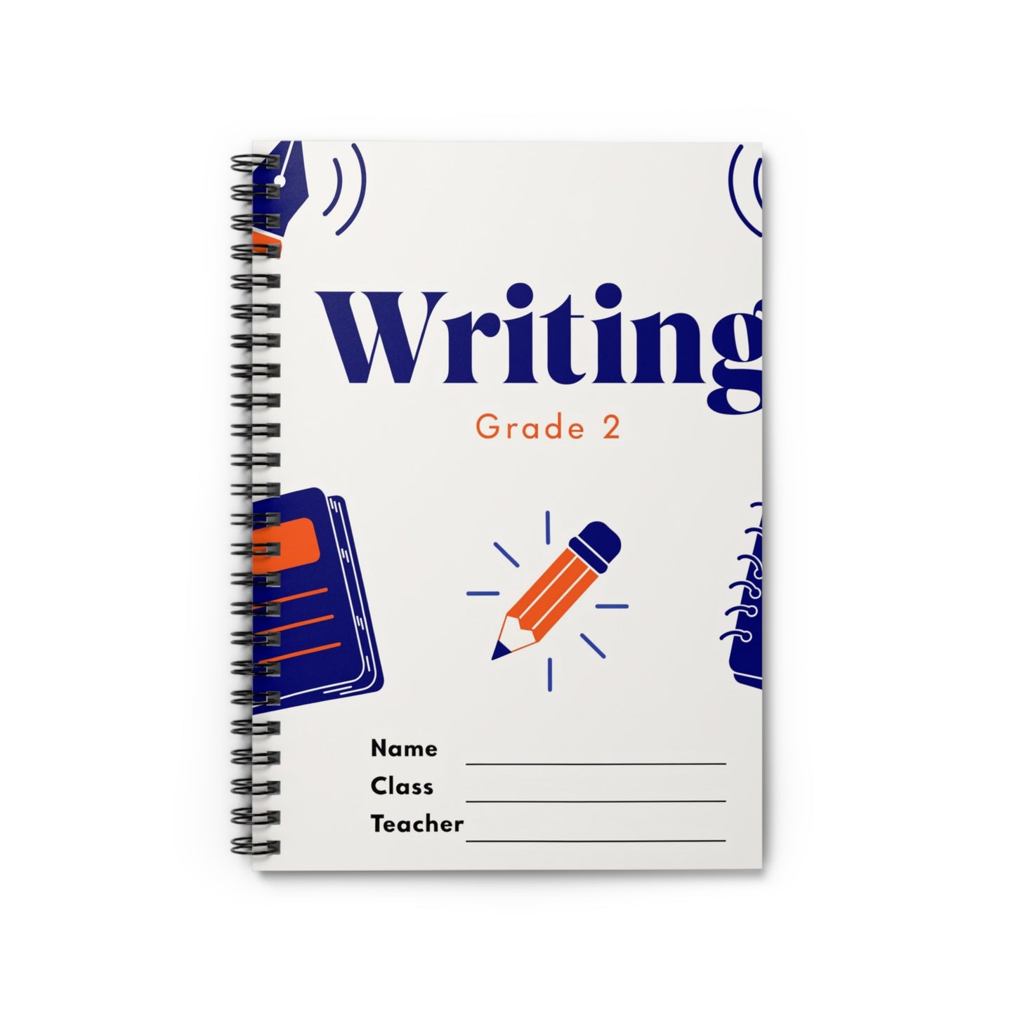 Spiral Notebook - Ruled Line
