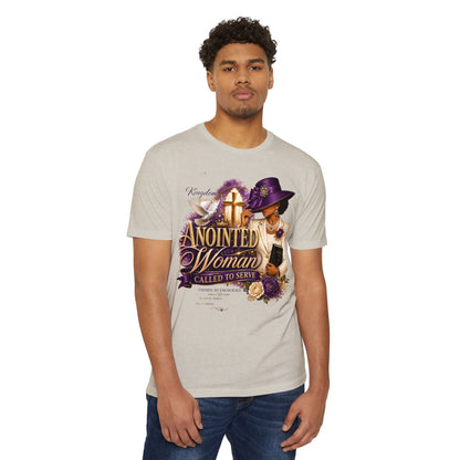Anointed Woman T-Shirt — "Called to Serve" Christian Faith Tee
