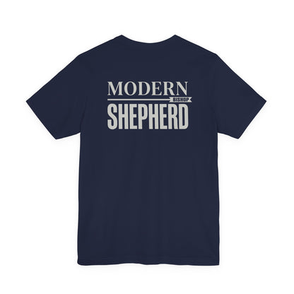 Modern Shepherd T‑Shirt – "Modern Bishop Shepherd" Graphic Tee