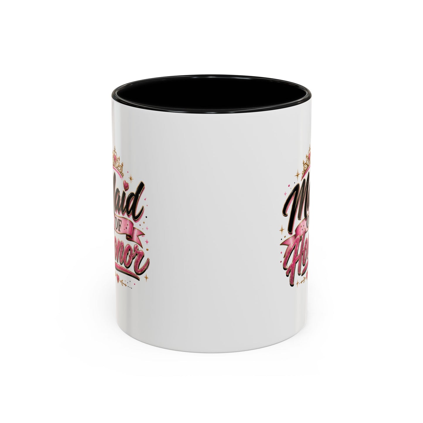 Maid of Honor Accent Coffee Mug — Bridal Party Gift (11/15oz)