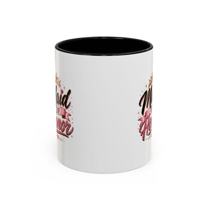 Maid of Honor Accent Coffee Mug — Bridal Party Gift (11/15oz)