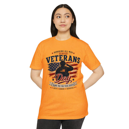 Veterans Day Tribute T-Shirt — Honoring All Who Served