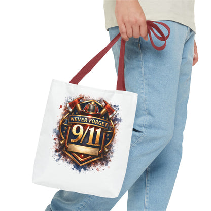 Never Forget 9/11 Memorial Tote Bag