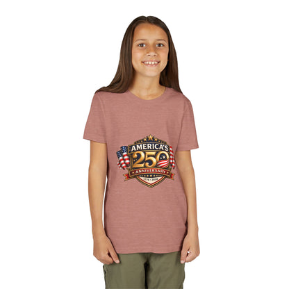 America's 250th Anniversary Youth Tee - Patriotic 1776–2026 Celebration Shirt