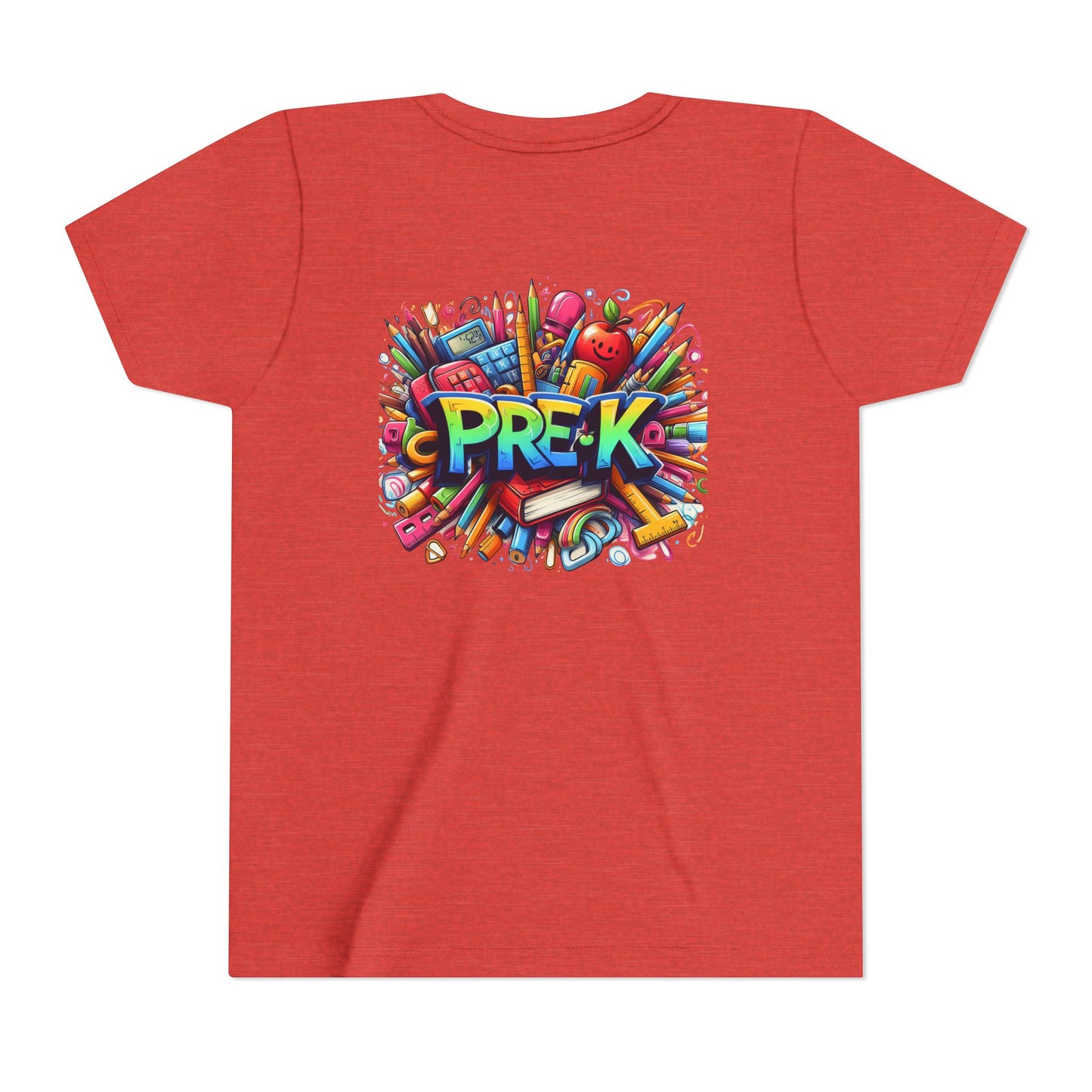 PRE-K Kids Tee — Colorful Back-to-School Pre-K Shirt for Preschoolers
