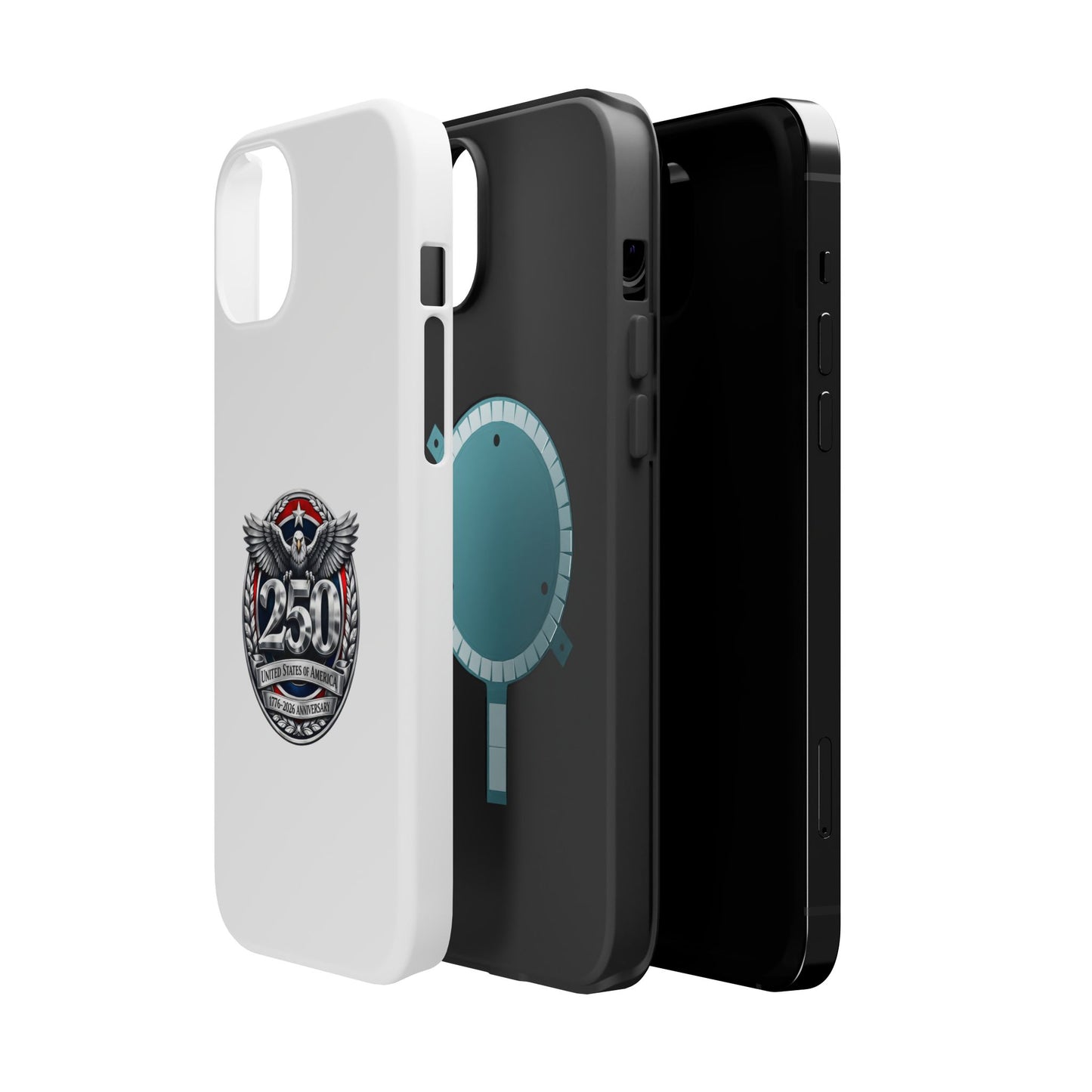 iPhone Magnetic Impact Case — 250th Anniversary Eagle Badge Design