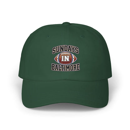 Sundays in Baltimore Dad Cap – Casual Football Baseball Hat