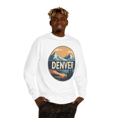 Denver Mountain Badge Sweatshirt