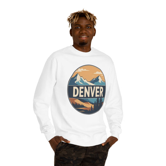 Denver Mountain Badge Sweatshirt