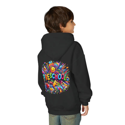 Preschool Kids Hoodie — Colorful Back-to-School Preschool Design