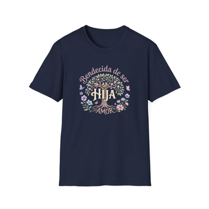 "Bendecida de ser Hija" T-Shirt