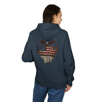 American Eagle Flag Hoodie — Patriotic USA Graphic Pullover