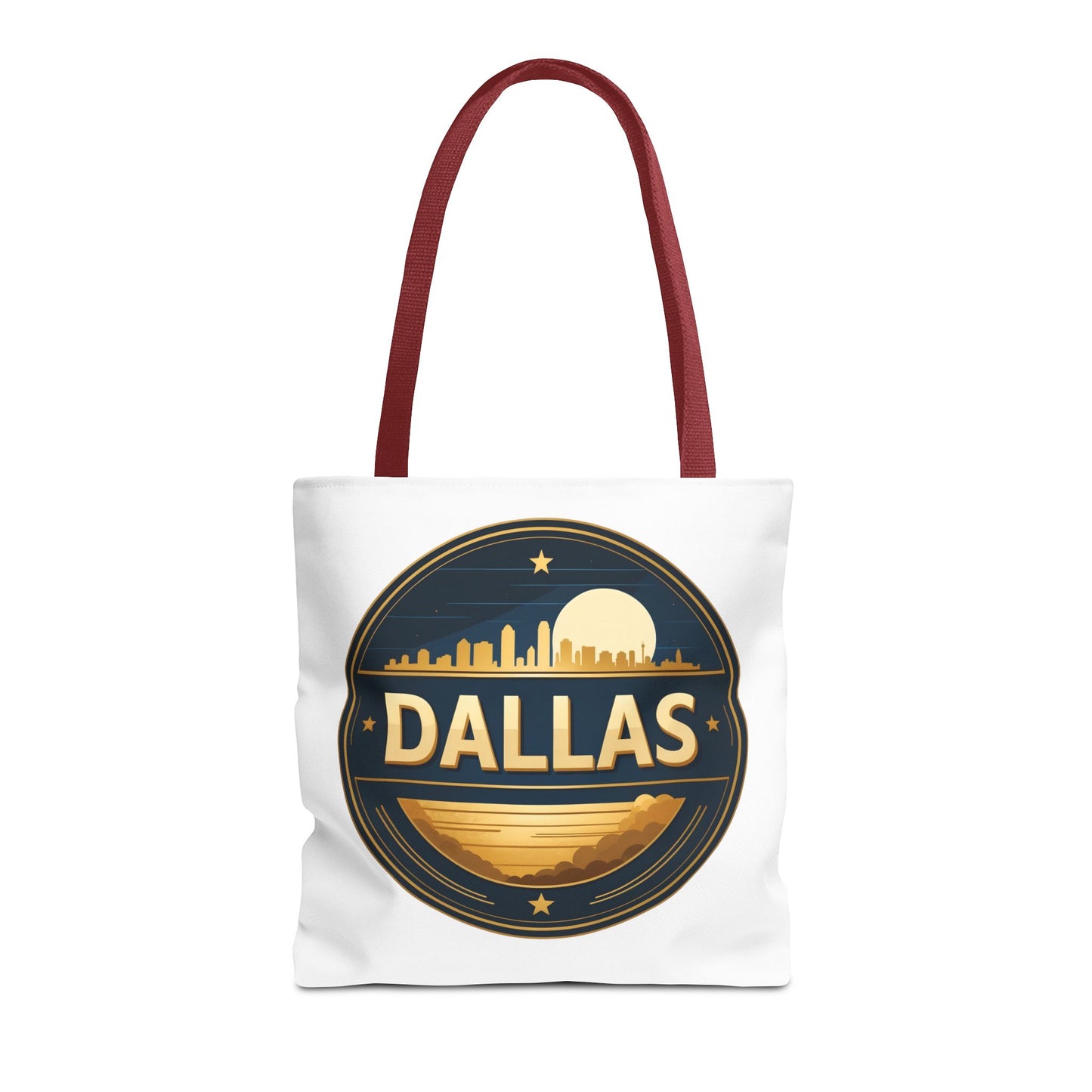 Dallas Skyline Circle Tote