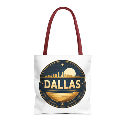 Dallas Skyline Circle Tote