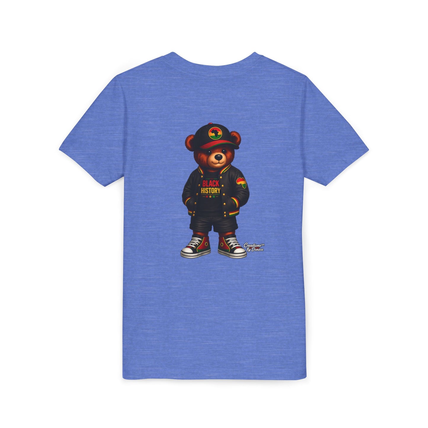 Kids 'Black History' Streetwear Bear Tee