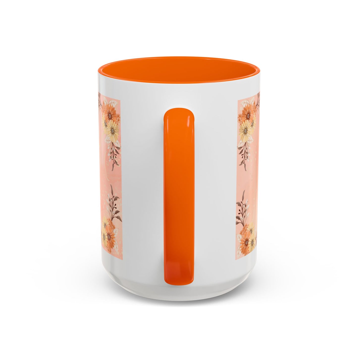 Mom Floral Accent Coffee Mug – Pink Butterfly Mother's Day Gift (11/15oz)