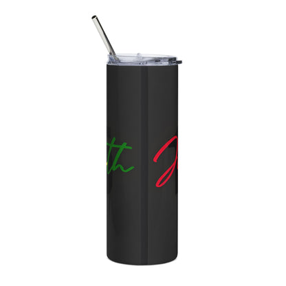 20oz Stainless Steel Tumbler — Custom Graduation Year “Nineteen” Script Design