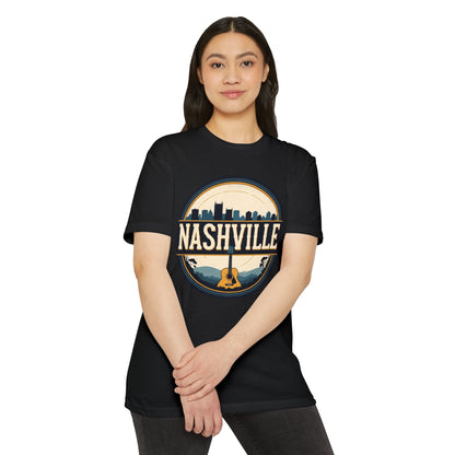 Nashville Skyline Guitar T-Shirt